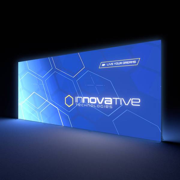 Brightbox Pro Flex Pared 600 x 250 cm Doble Cara