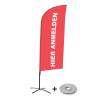 Bandera Aluminio Vela Kit Completo Firme aquí Gris alemán - 8