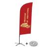 Bandera Aluminio Vela Kit Completo Spring Rolls Holandés - 1