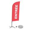 Bandera Aluminio Vela Kit Completo Entrada Rojo Inglés - 10