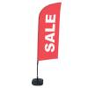 Bandera Aluminio Vela Kit Completo Oferta Rojo Inglés - 2