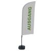 Beach Flag Alu Wind Set 310 With Water Tank Design Exit - 2