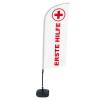 Beach Flag Alu Wind Set 310 With Water Tank Design First Aid - 3