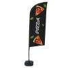 Bandera Aluminio Vela Kit Completo Pizza - 2