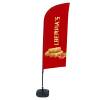 Beach Flag Alu Wind Set 310 With Water Tank Design Spring Rolls - 6