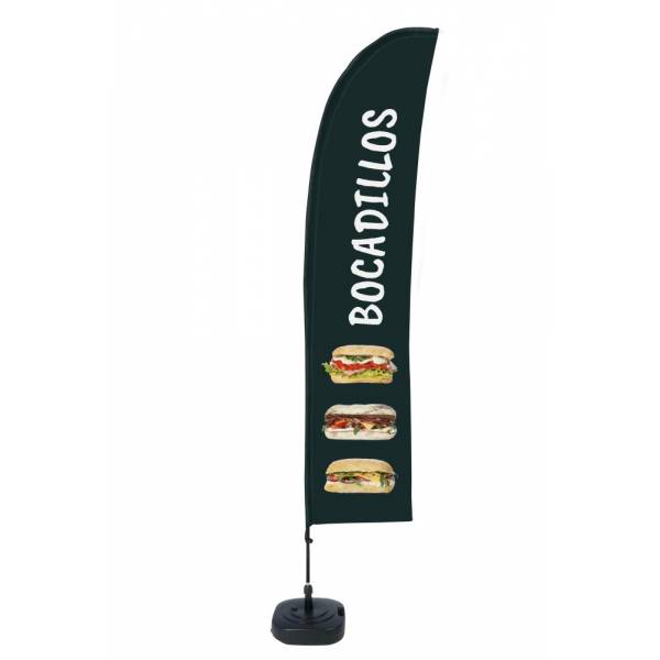 Bandera Económica Vela Kit Completo Bocadillos Espanol ECO