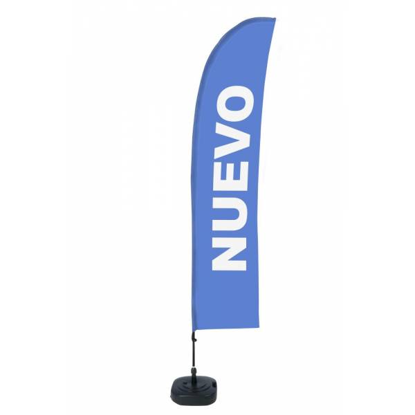 Bandera diseño "Nuevo" Azul (Set Completo)