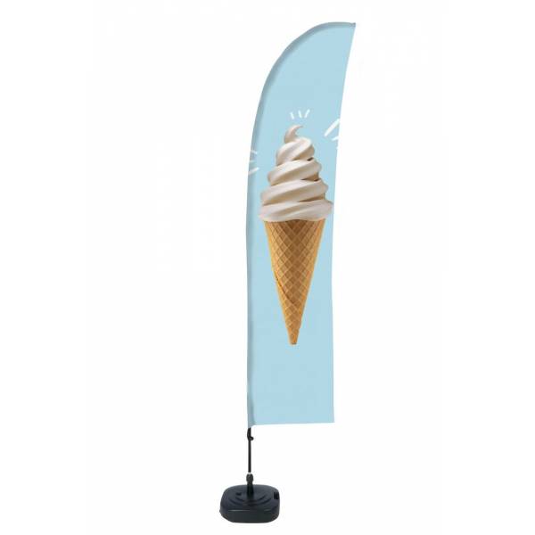 Bandera diseño "Helado" (Set Completo)