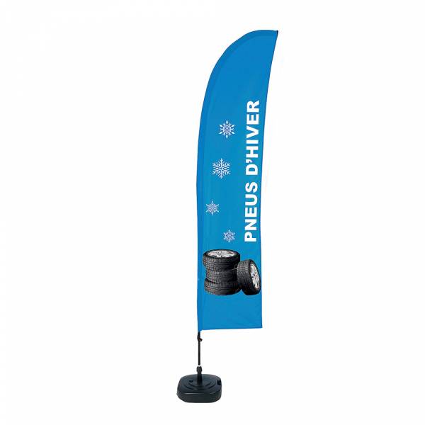 Bandera Económica Vela Kit Completo Neumáticos de Invierno Francés