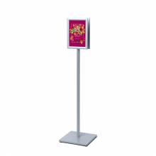 Soporte poste STANDARD A4 Doble cara esquinas inglete