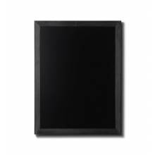 Pizarra de madera color negro (60x80)