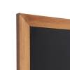 Pizarra de madera. 56 x 100, color marrón oscuro - 31