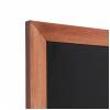 Pizarra de madera. 70 x 90, color marrón oscuro - 32