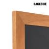 Pizarra de madera color negro (50x60) - 13