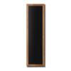 Pizarra de madera. 40 x 120, color marrón oscuro - 1