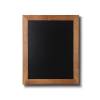 Pizarra de madera color negro (56x120) - 19
