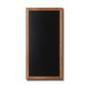 Pizarra de madera. 56 x 100, color marrón oscuro - 20