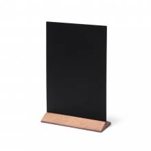 Soporte de menú de madera económico marrón claro 210mm