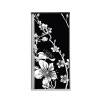 Rotula Puertas 80 cm Flor de Cerezo Japonés Negro - 2