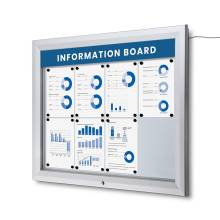 Vitrina Exterior Magnética LED (8xA4)