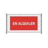 Banner de Valla 300 x 140 cm En Alquiler Checa Rojo - 5