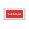 Banner de Valla 200 x 100 cm En Alquiler Italiano Rojo - 6