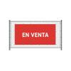 Banner de Valla 200 x 100 cm En Venta Checa Rojo - 5