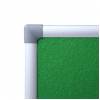 Tablero de anuncios de fieltro - Verde (90x120) - 9