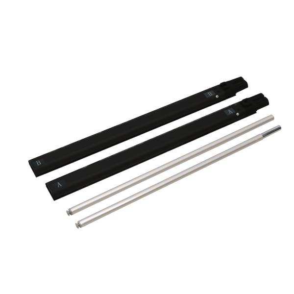 FlexFrame Extension Set +50 cm Negro (Ancho 120 cm)