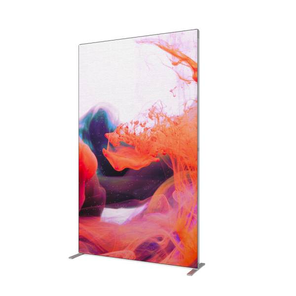 FlexFrame Pared 120 x 200 cm Plata