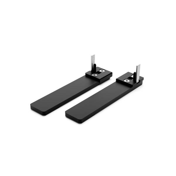 FlexFrame de un solo lado y medio pie negro