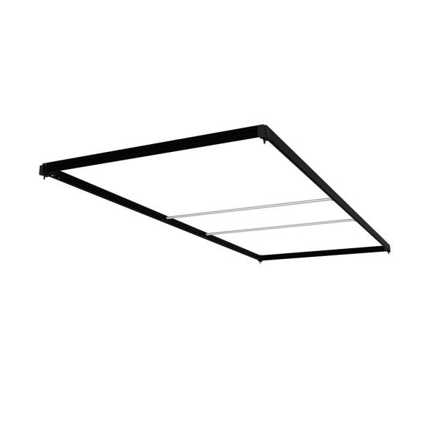 FlexFrame Roof 100 x 250 cm Negro (incl. Extension Set 50 cm)