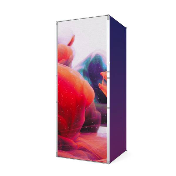 FlexFrame Storage Set 98 x 250 cm Plata  (incl. Extension Set 50 cm)