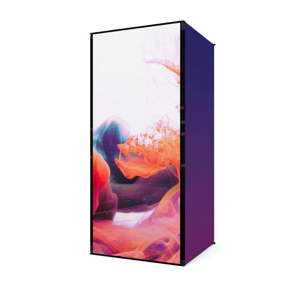 FlexFrame Storage Set 98 x 230 cm Negro  (incl. Extension Set 30 cm)