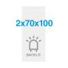 Papel Blacklit Premium 200g/m2, superficie satinada, 1200x1800mm - 4