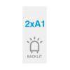 Papel Blacklit Premium 200g/m2, superficie satinada, 420x594mm - 6