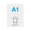 Papel Blacklit Premium 200g/m2, superficie satinada, 1200x1800mm - 8