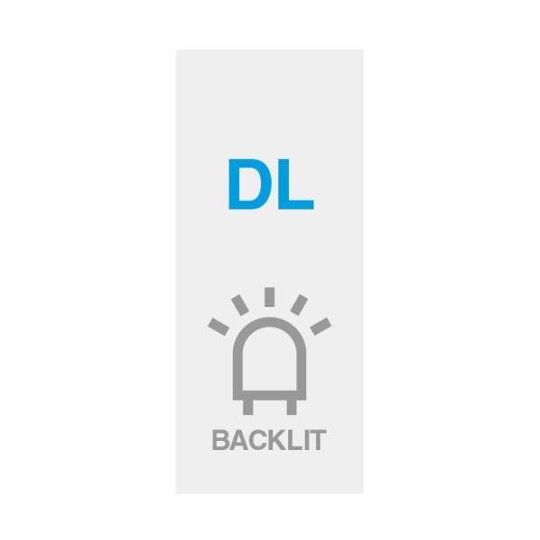 Papel Blacklit Premium 200g/m2, superficie satinada, 99x210mm