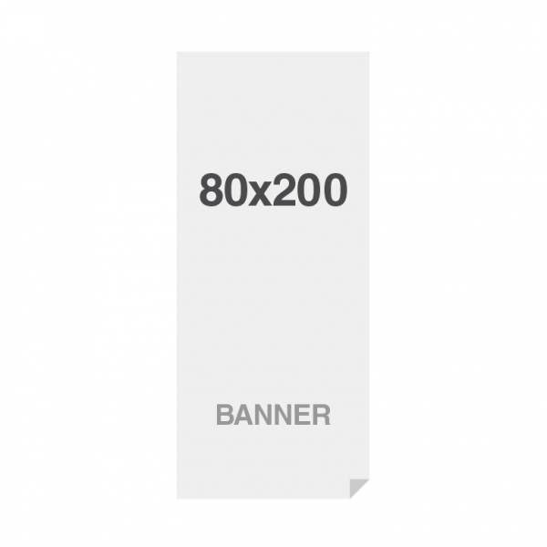 Banner frontlit PP latex Symbio 510g/m2, 800x2000mm