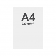 Latex de material multicapa media A4 matt, 220 g m2
