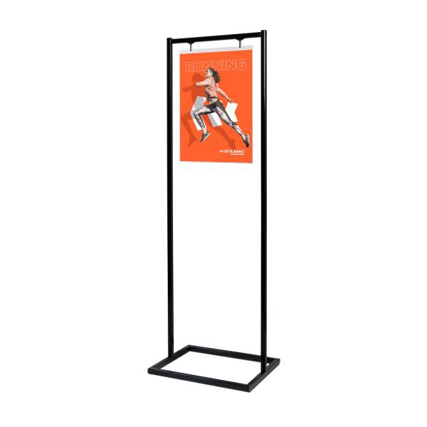 Marco de Póster Decor Deslizante A2 Negro