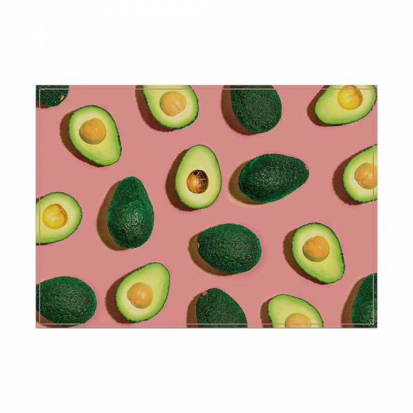 Mantel Individual Aguacate Rosa