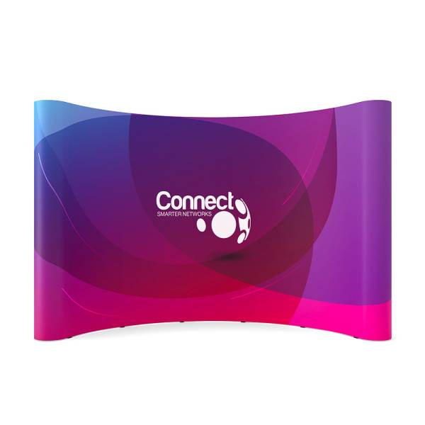 Pop-Up Magnetic 5x3 curved Soft Trolley