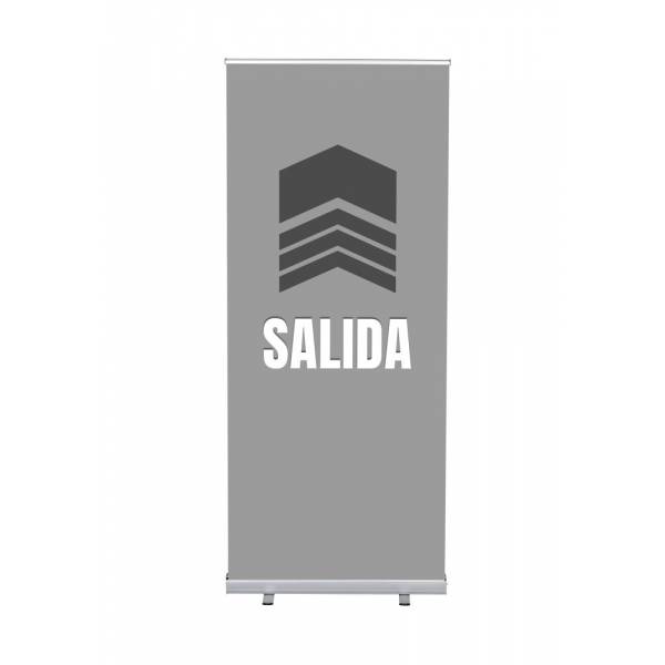 Set Completo Roller-Banner Budget 85 Salida Gris Español