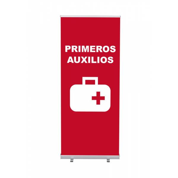 Set Completo Roller-Banner Budget 85 Primeros auxilios Español