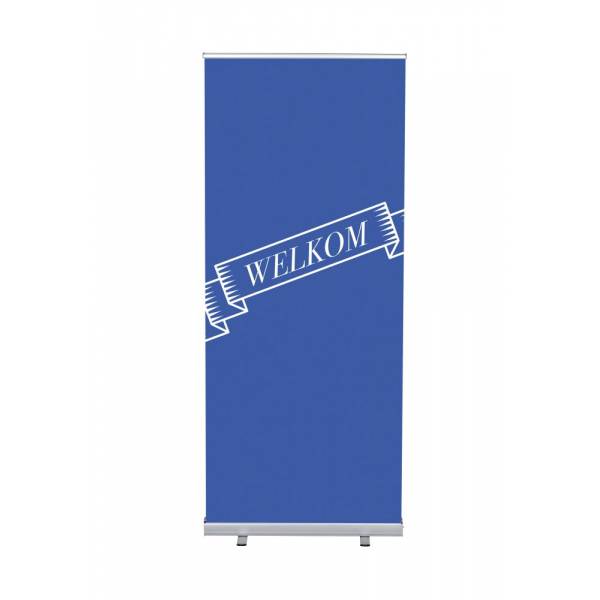 Set Completo Roller-Banner Budget 85 Bienvenida Azul Holandés