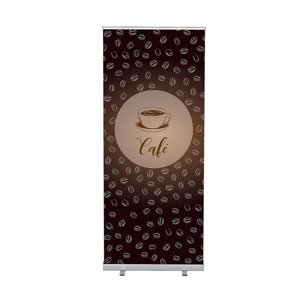 Set Completo Roller-Banner Budget 85 Entrada Rojo Francés