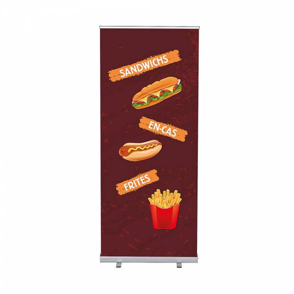 Set Completo Roller-Banner Budget 85 Salida Rojo Francés