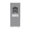 Set Completo Roller-Banner Budget 85 Salida Gris Español - 13