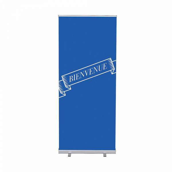 Set Completo Roller-Banner Budget 85 Bienvenida Azul Francés